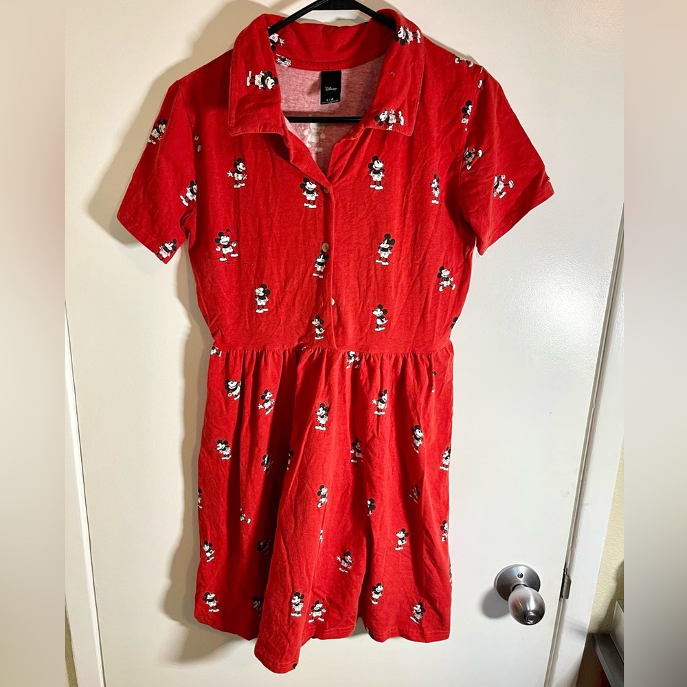 Mickey Mouse red dress